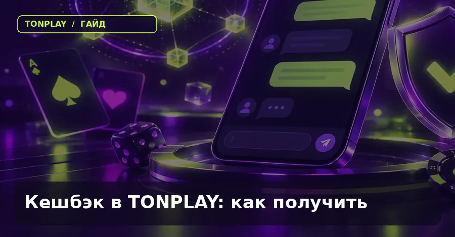 Кешбэк в TonPlay Casino: как получить