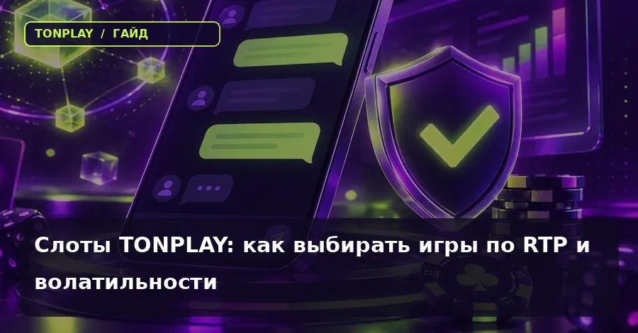 Слоты TonPlay: как выбирать игры по RTP и волатильности