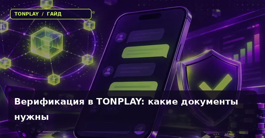 Верификация в TonPlay Casino: какие документы нужны