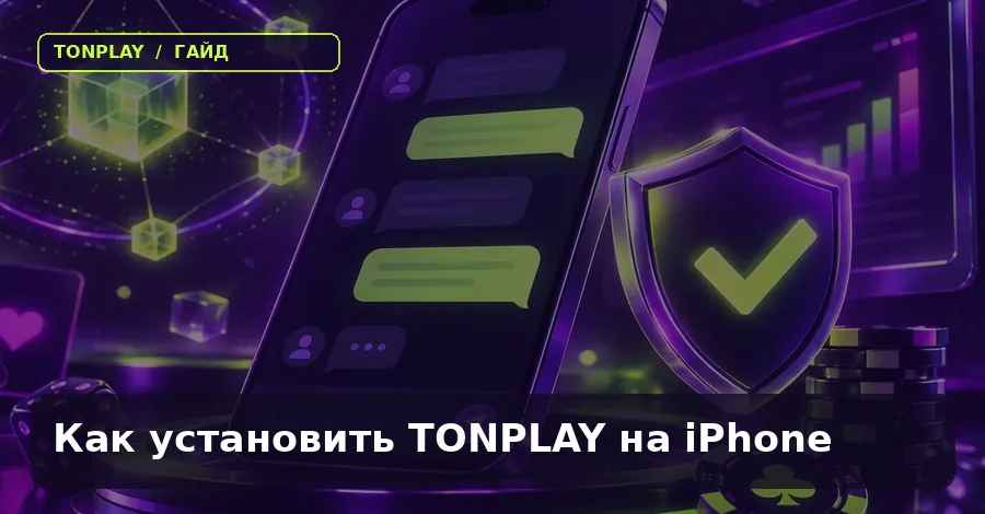 Как установить TonPlay Casino на iPhone