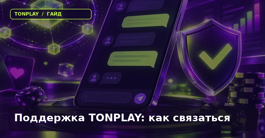Поддержка TonPlay Casino: как связаться